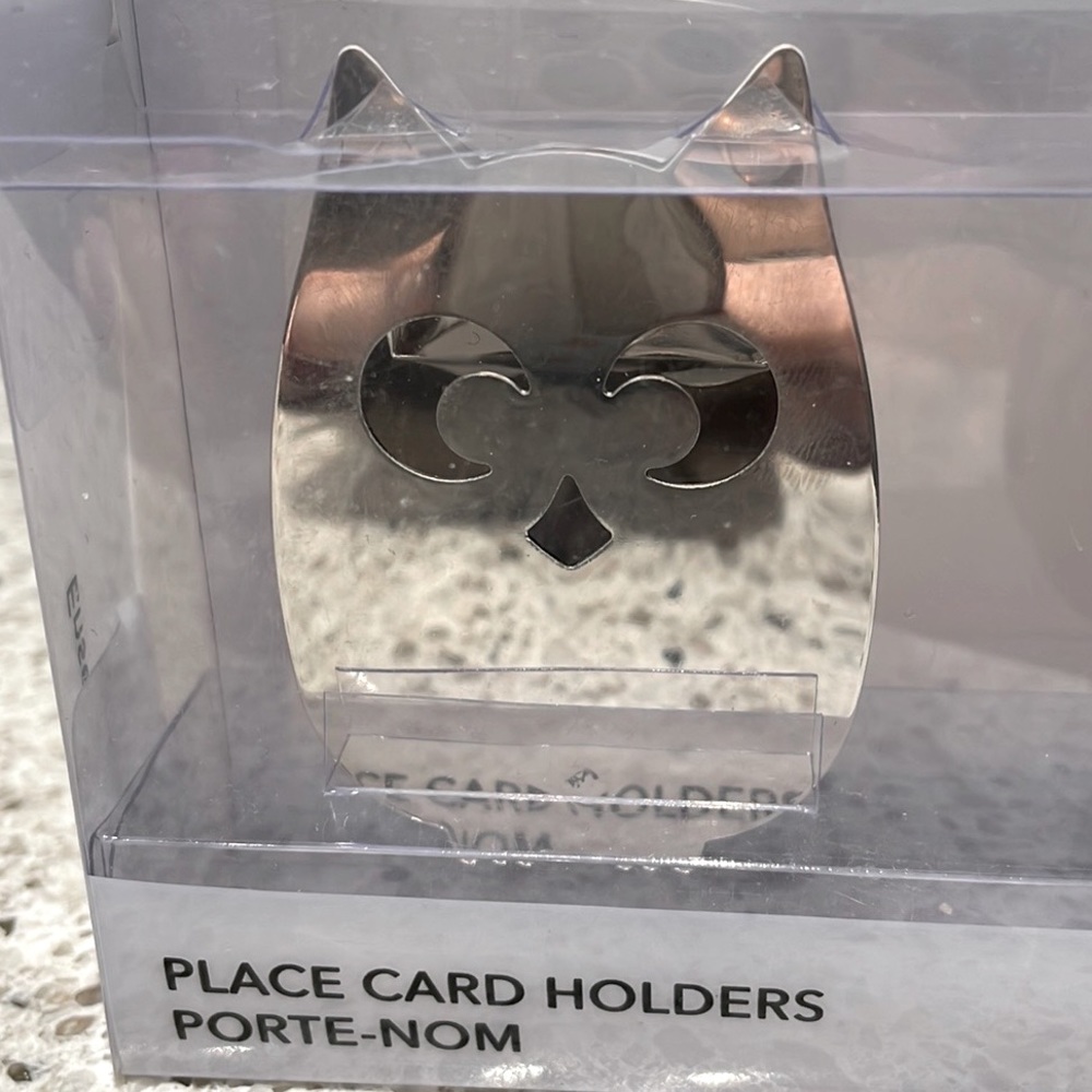 NWT Owl Place Card Holders By Torre & Tagus